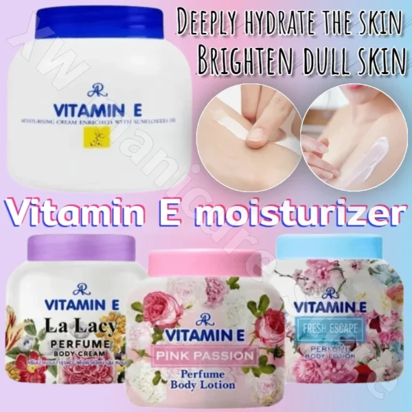 Vitamin E Moisturizing Cream Body Moisturizing Brightening Skin Color Improving Dull Skin Body Nourishing Cream 200g - Image 2