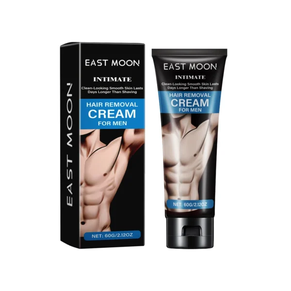 Vitamin Men Hair Removal Cream Growth Inhibitor Gently Painless Private Parts Long Lasting Soothing Whole Body Depilatory Cream - Image 2