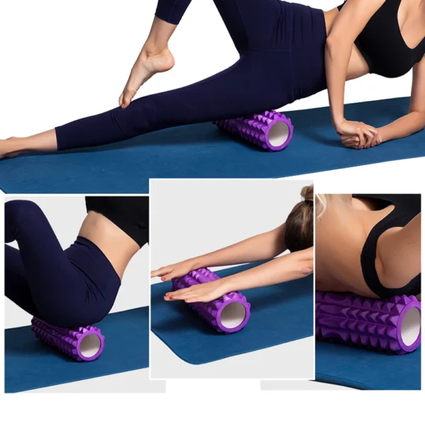 30cm Yoga Column Gym Fitness Pilates Foam Roller Exercise Back Massage Roller Yoga Brick Home Fitness Equipment - Image 2