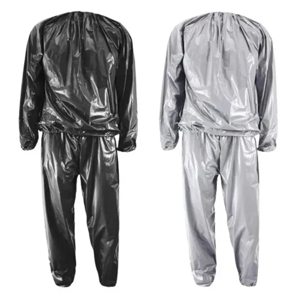 New Heavy Duty Sauna Sweat Suit Exercise Gym Suit Fitness Weight Loss Anti-Rip For Sauna Fitness Gym Weight Loss Heavy Duty - Image 2