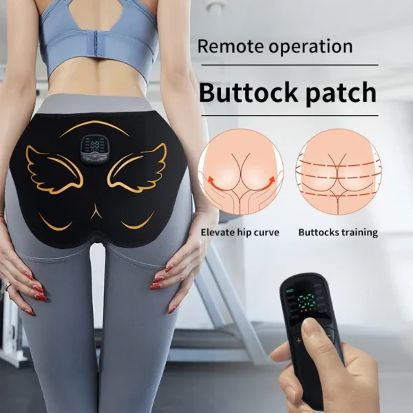 Electric EMS Hips Trainer Butt Muscle Stimulator Buttocks Toner Lifting Body Shaping Slim Weight Loss Fat Burn Fitness Equipment - Image 4